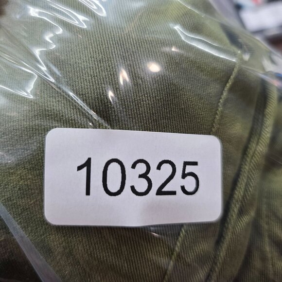 Womens Frye & Co. Olive Green 100% Rayon Shorts Elastic Tie Waist 4" Inseam 2X - Picture 9 of 9